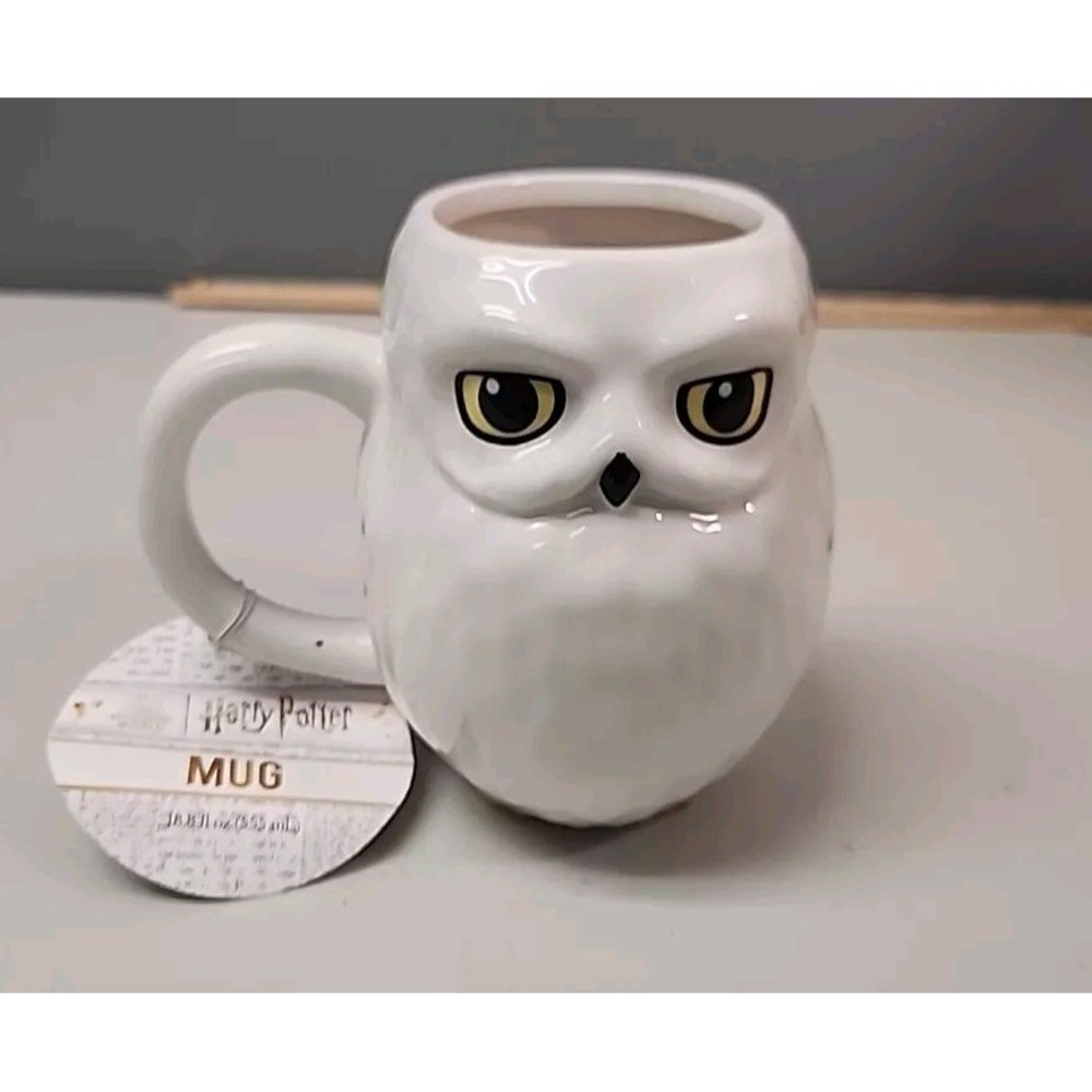 Harry Potter Hedwig Owl Shaped Coffee Mug by Paladone NWT